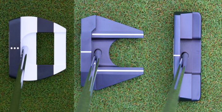 重心位置にシャフトがささった最新パター