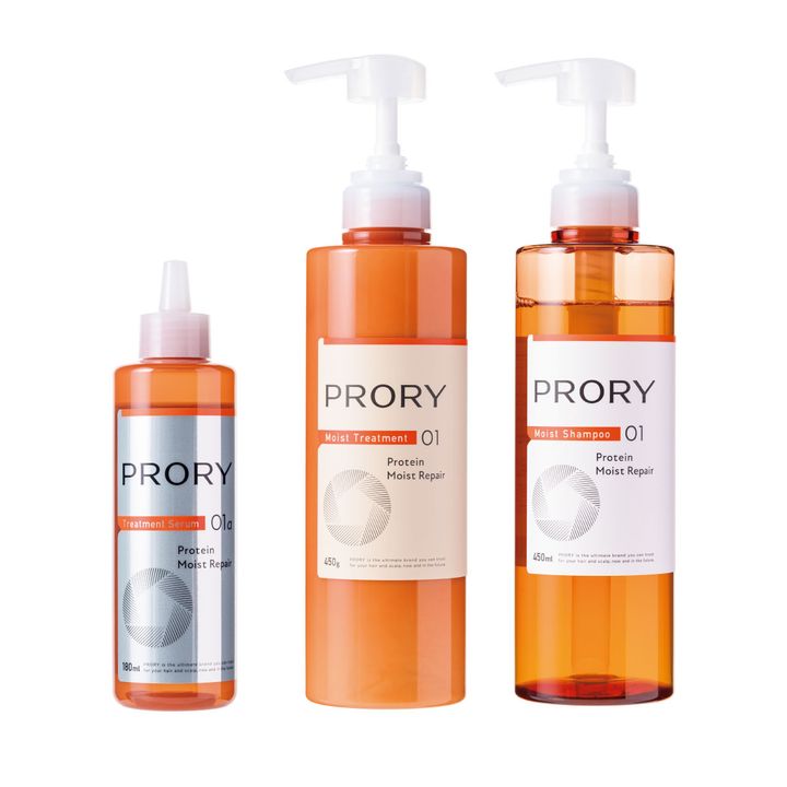 PRORYのヘアケア製品