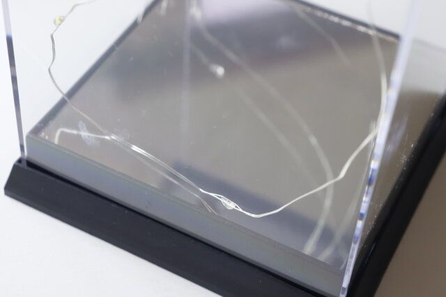 ダイソー ランタンライト 底 鏡