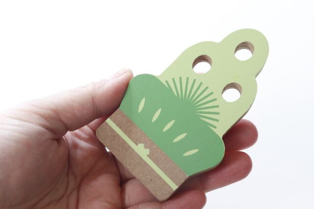 ダイソー ウッドオブジェ（新春、ナチュラル） 門松