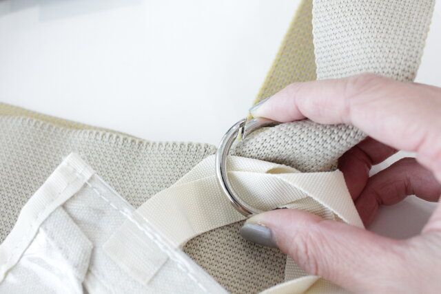 キャンドゥ ぬいぐるみバッグ 10cm用 カラビナ