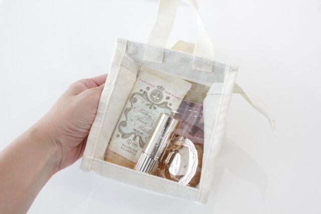 キャンドゥ ぬいぐるみバッグ 10cm用 コスメポーチ