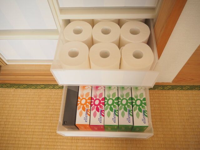 ストック 消耗品 量