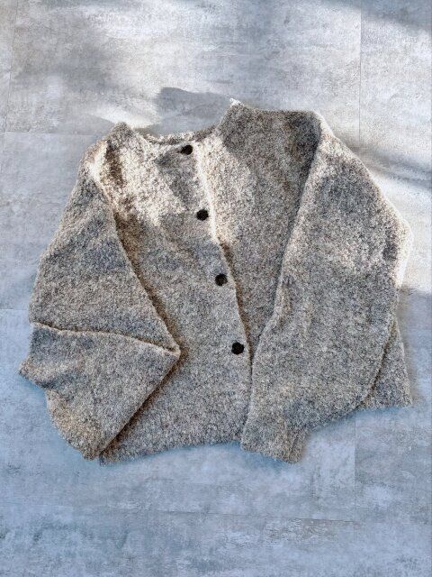 COCA ペンギンスリーブブークレカーディガン Grage