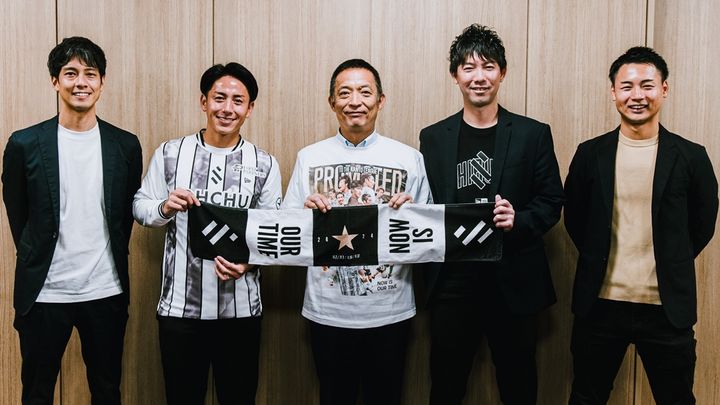 渋谷からJリーグへ！昇格を決めたサッカークラブ、渋谷区長へ表敬訪問