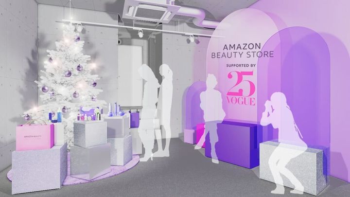 華やかなパープルとピンクでカラーリングし、多くのフォトスポットも用意。