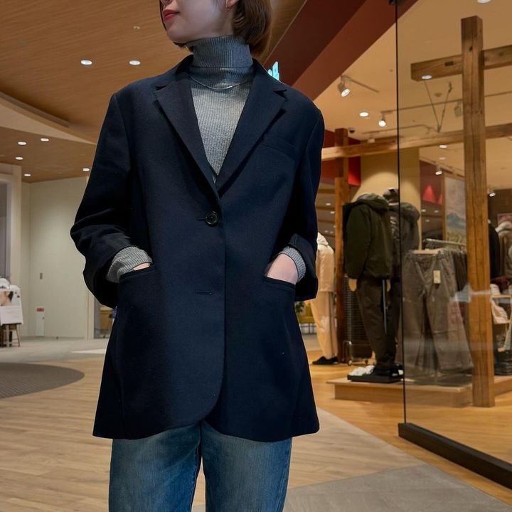 起毛テーラードジャケット