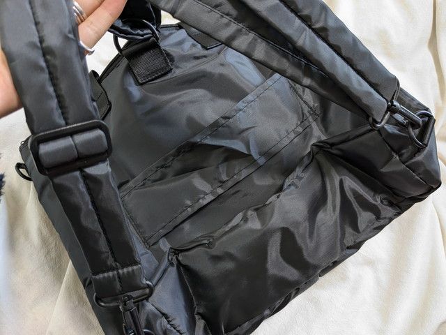 リュックにする時