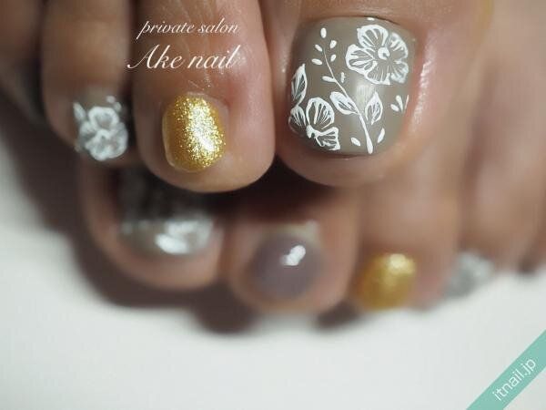 Private salon Ake nailが投稿したネイルデザイン [photoid:I0074787] via Itnail Design (743393)