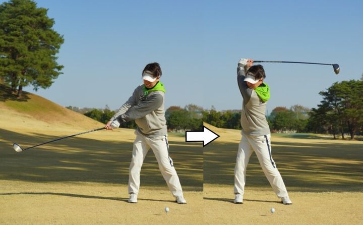 飛ばないアマチュアは遅すぎる！バックスイングを素早く上げればもっと飛ぶ