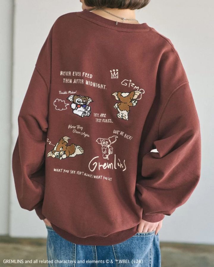 【グレムリン】刺繍トレーナー 通常価格6,490円(税込)