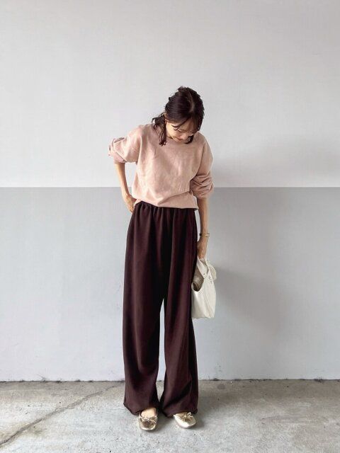 スウェットパンツコーデ4