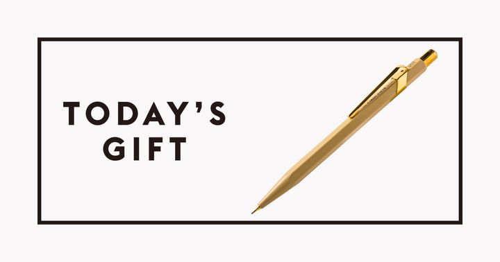 〈CARAN D’CHE FOR ARTS&SCIENCE〉のシャープペンシル