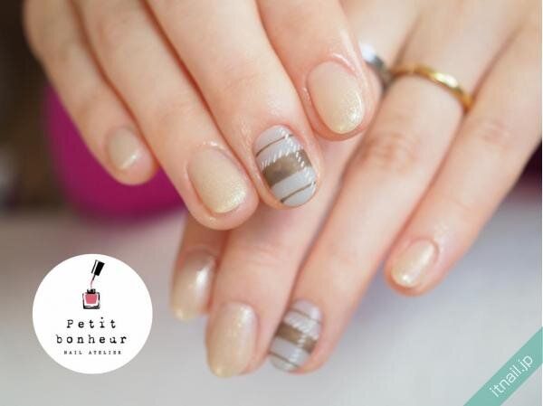 petit bonheurが投稿したネイルデザイン [photoid:I0077865] via Itnail Design (743422)