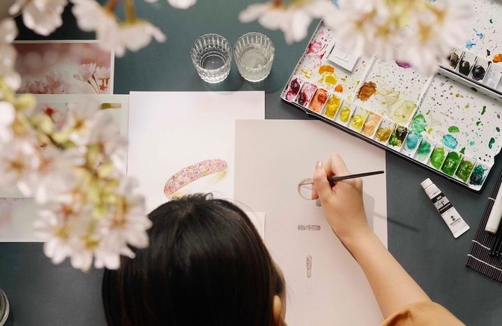 BIZOUX ジュエリー制作風景