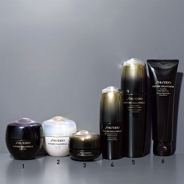 【1】トータル Rクリーム 【2】トータル プロテクティブ クリーム 【3】アイ アンド リップ コントア Rク リーム 【4】インテンシブ ファーミング ブリリアンスセラム 【5】コンセントレイティッド ブライトニングソフナー 【6】エクストラ リッチ クレンジングフォーム