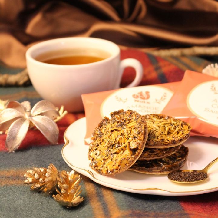「アマンドクッキー 紅茶」10枚入 2160円 ※2024年12月1日（日）〜3ヵ月程度の期間限定販売