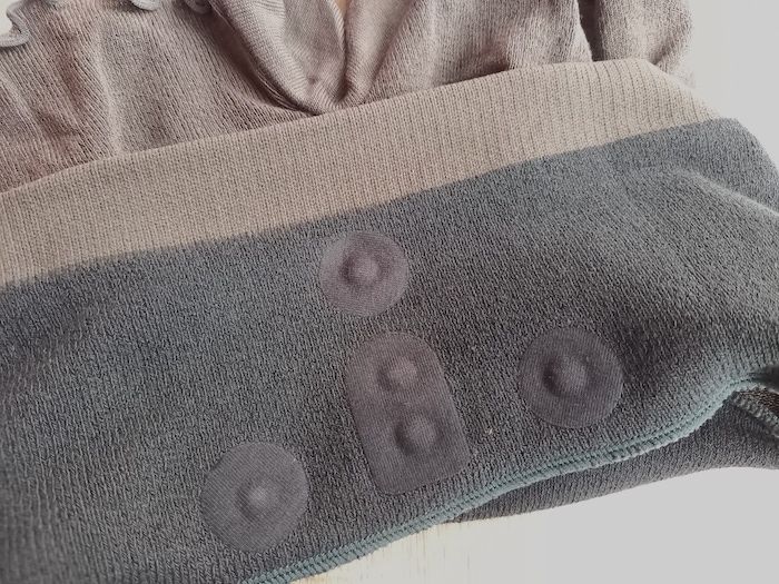 Lierrey オーバーパンツの磁石の部分