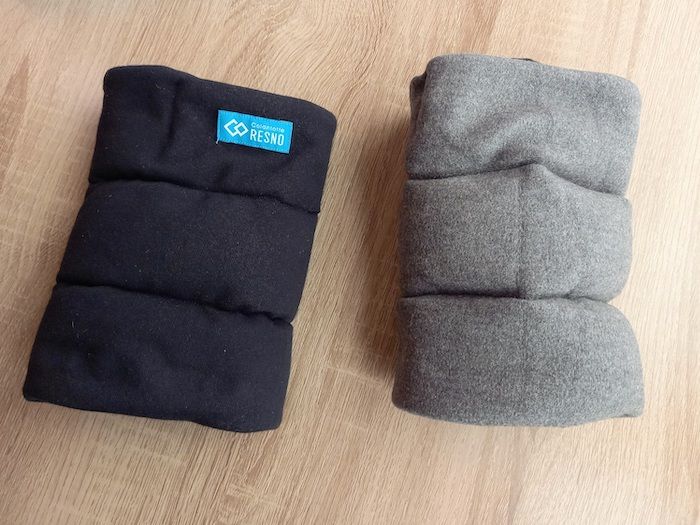 ふわモコ MAGNE レッグウォーマーのリバーシブルカラー