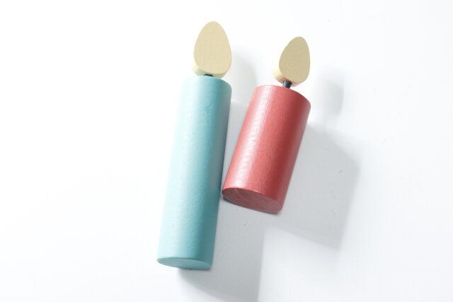 セリアの転売されてるろうそくオブジェ カラー