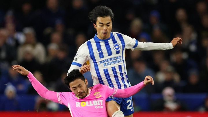 日本代表FW三笘薫、日本人対決でゴール！「勤務態度」をブライトン監督が称賛