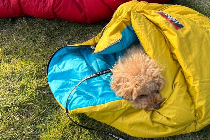 NANGAの犬用シュラフ