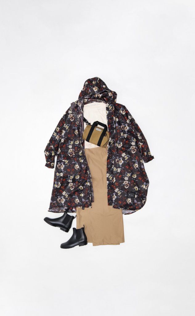 《KiU》のレインギアで雨の日も自分らしいおしゃれを楽しもう！雨の強さ別コーディネートをチェック