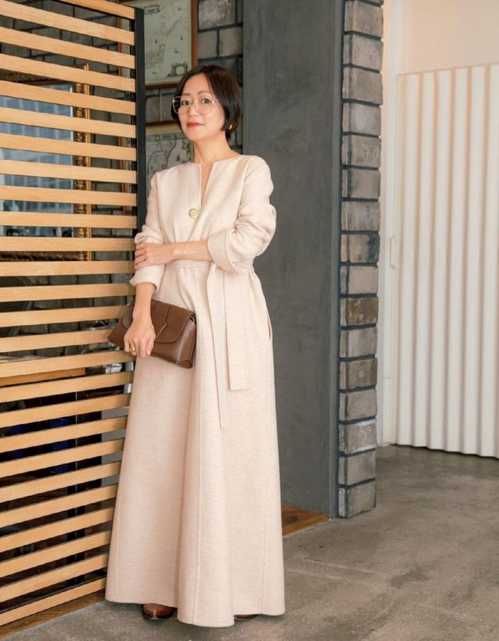 ポステレガントのワンピース スタイリスト宮澤敬子さん私服
