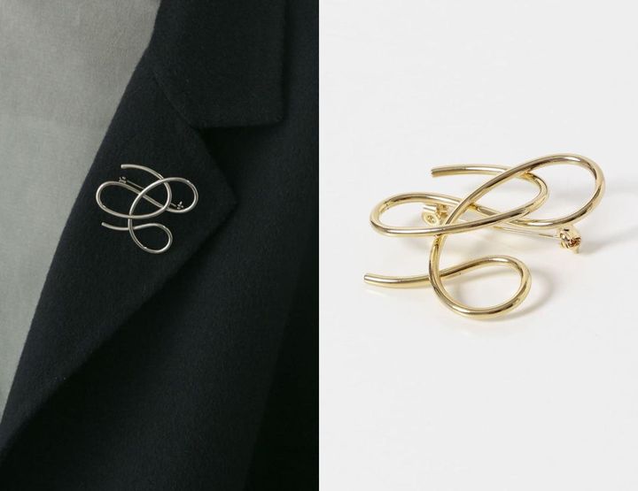 画像: 「変形ブローチ」各￥4,950 出典：アーバンリサーチ ドアーズ