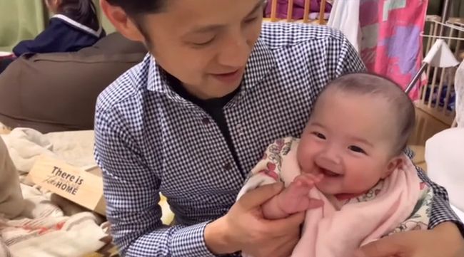 ママには超スマイル！パパには…？？