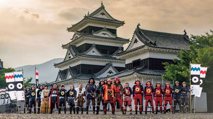 愛媛県の大洲城外観