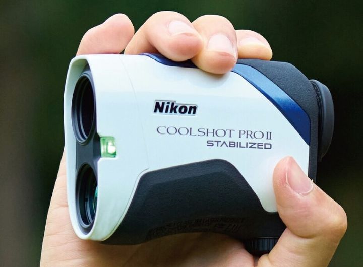 手ブレ補正でピンを確実にキャッチ！最上位距離計測器