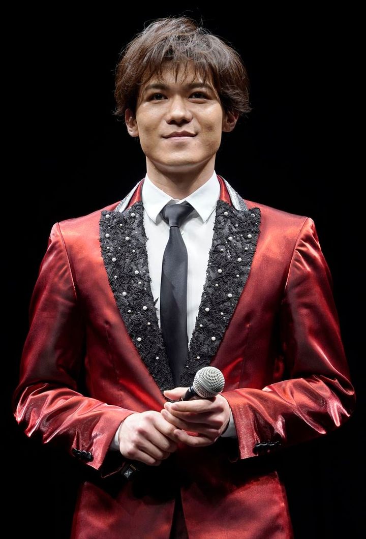 新浜レオンさん（2023年3月撮影、時事通信フォト）