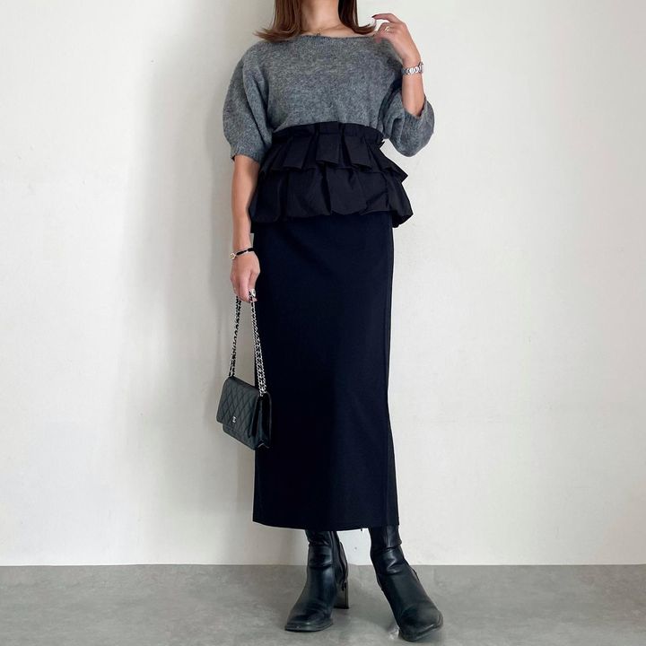 画像: 着回しコーデその1