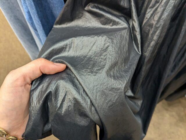 ポリッシュコーティングフレアスカート