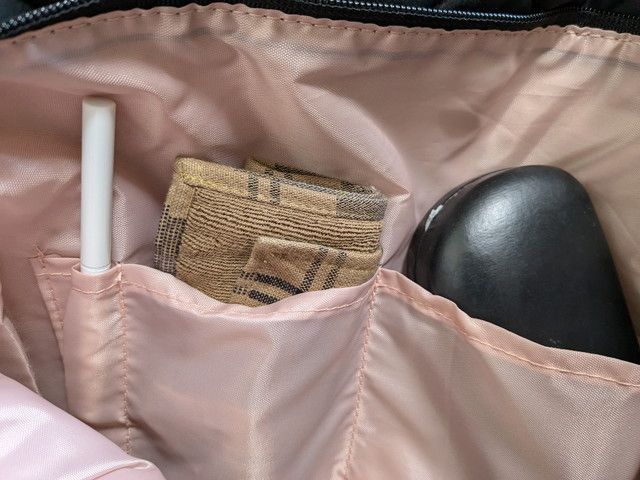 アジョリーキルティングバッグ仕分けポケット