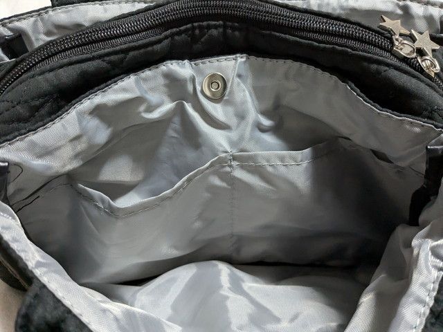 軽量スターキルティングバッグ内ポケット