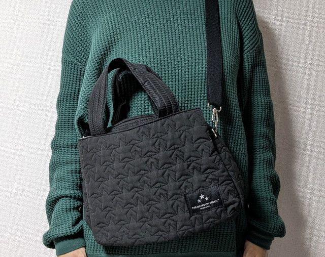 軽量スターキルティングバッグ肩掛け