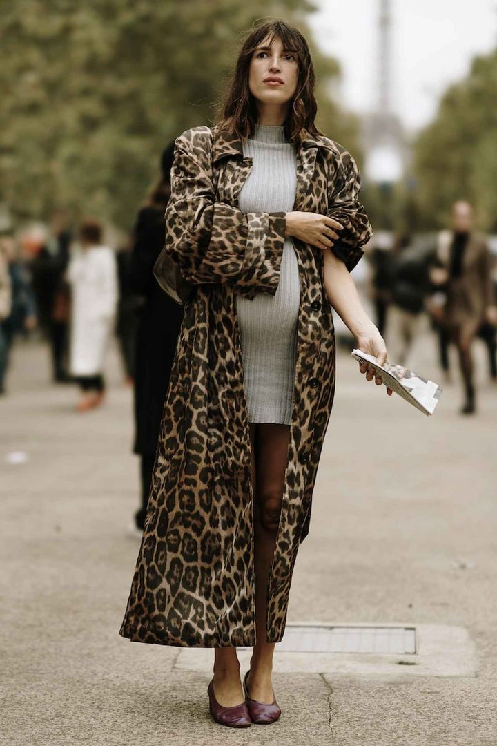 画像: レオパードコートを重ねぴりっとスパイスを