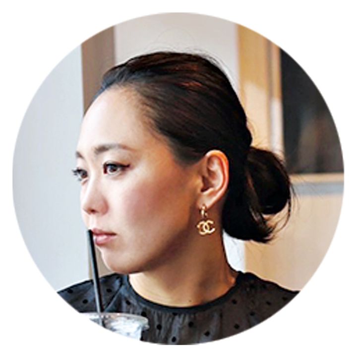 以前の暗髪スタイル