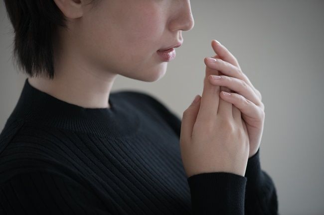 冷えている女性