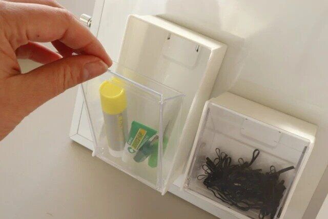 ダイソー マグネットスイングケース トール ホワイト