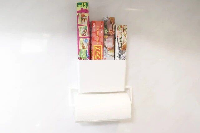 ダイソー noma ラップ＆キッチンペーパーホルダー（マグネット）