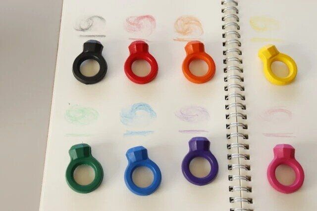 セリア 8色 宝石