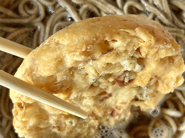 最強どん兵衛かき揚げそば かき揚げ