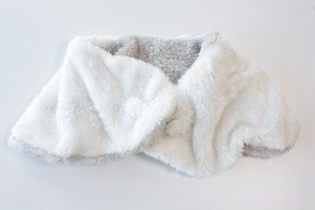 ダイソー スリーピングマフラー（リバーシブル） 反対面