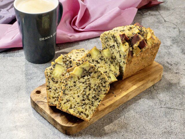 さつまいものパウンドケーキ 完成