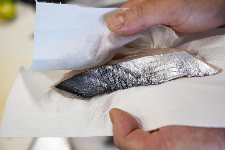 水気をよく拭く