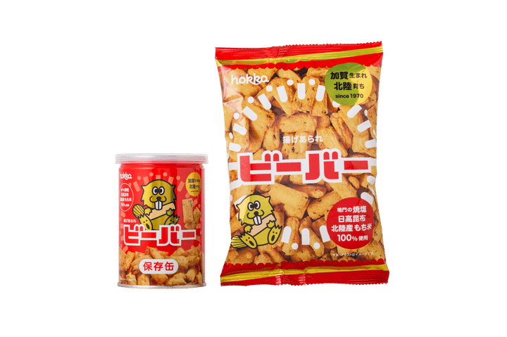 〈北陸製菓〉のビーバー