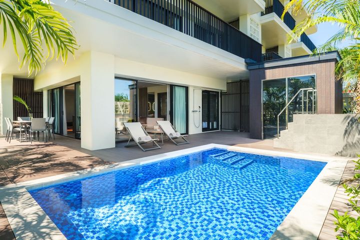 「ザ・セブンプールスイート」（1泊1室24万9000円〜／183㎡・定員6名）